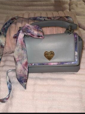 Betsey Johnson Printed Flap Thunder Cloud Crossbody Handbag NWOT